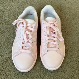 Baby pink adidas